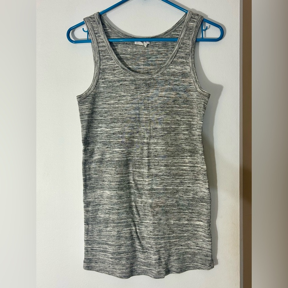 Ingrid & Isabel Heathered Gray Women’s Maternity Tank Top Size Medium